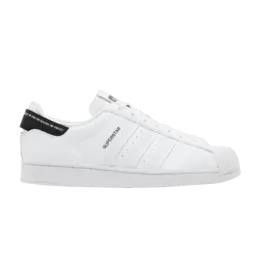 Кроссовки Adidas Parley x Superstar 'White Black', белый gv7610 | footwear white/footwear white/core black