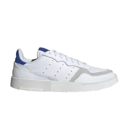 Кроссовки Adidas Supercourt 'White Team Royal Blue', белый ef5885 | cloud white/cloud white/team royal blue