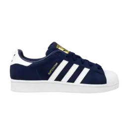 Кроссовки Adidas Superstar Suede 'Collegiate Navy', синий s75142 | collegiate navy/footwear white/collegiate navy
