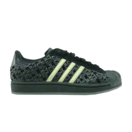 Кроссовки Adidas Star Wars x Superstar 2 'All-Over Star Wars Embossed', черный g17710 | black/metallic gold/black