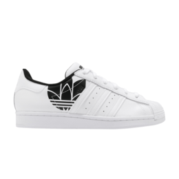 Кроссовки Adidas Superstar 'White Black', белый fy2824 | cloud white/cloud white/core black