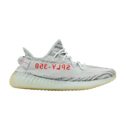 Кроссовки Adidas Yeezy Boost 350 V2 'Blue Tint' 2021, синий b37571 21 | blue tint/grey three/high resolution red