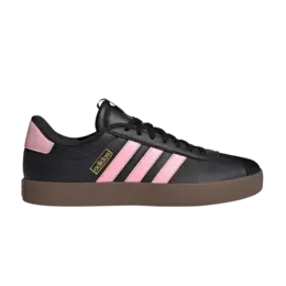 Кроссовки Adidas VL Court 3.0 'Black True Pink', черный jh6610 | black/true pink/gold metallic