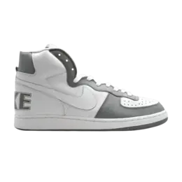 Кроссовки Nike Terminator High 'White Medium Grey', белый 307147 111 | white/white/medium grey