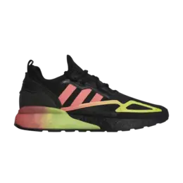 Кроссовки Adidas ZX 2K Boost 'Black Signal Green Pink', черный fy1142 | signal green/core black/signal pink