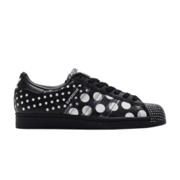Кроссовки Adidas Superstar 'Black Polka', черный fx7776 | core black/cloud white/core black