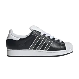 Кроссовки Adidas Superstar 2 'Black Lenticular Stripes', черный jq3209 | core black/matte silver/cloud white