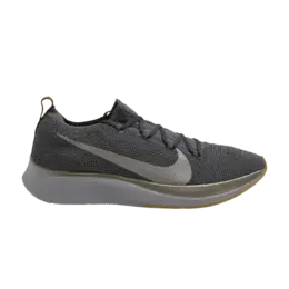 Кроссовки Nike Zoom Fly Flyknit 'Dark Grey', серый ar4561 002 | dark grey/metallic pewter/black