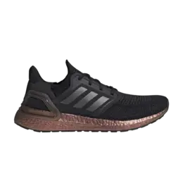 Кроссовки Adidas UltraBoost 20 'Black Signal Pink', черный eg9749 | core black/grey five/signal pink