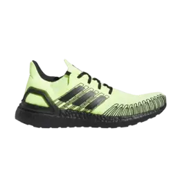 Кроссовки Adidas UltraBoost 20 'Signal Green Black', зеленый fy8984 | signal green/core black/cloud white