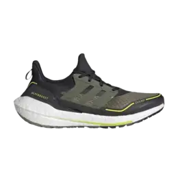 Кроссовки Adidas UltraBoost 21 Cold.RDY 'Focus Olive', зеленый s23896 | core black/focus olive/acid yellow