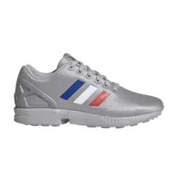 Кроссовки Adidas ZX Flux 'Grey Black Royal Red', серый fv7920 | grey two/cloud white/team royal blue