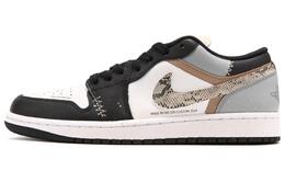 Эйр 1 Прочные Дышащие Низкие Винтажные Баскетбольные Кроссовки Мужские Черный Белый Коричневый Jordan 553558-131(team24-男款荒野沙漠米灰黑) | black white brown