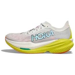 Mach X Антискользящие Износостойкие Низкие Беговые Кроссовки Мужские Серые Hoka One One, Серо-Желтые 1155119-fct | gray yellow