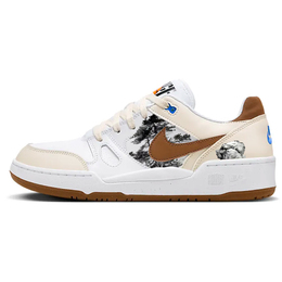 Nike Full Force Антискользящие Износостойкие Низкие Кроссовки для Скейтбординга Мужские Бежево-Коричневые hj3485-121(team56-松石松枝) | beige brown