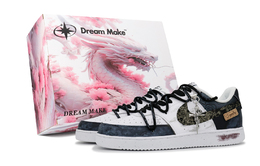 Nike Court Vision 1 Противоскользящие Амортизирующие Износостойкие Низкие Кроссовки для Скейтбординга Мужские Синие Белые dh2987-101(team529-男款酷到底-礼盒) | blue white