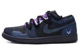 Air 1 Противоскользящие Кроссовки Баскетбольные Низкие Винтаж Мужские Синий Черный Jordan fd8635-001（team277-蓝色幽灵） | blue black