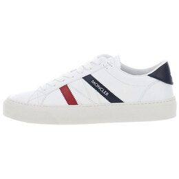 Moncler Monaco Low Top Скейтерские Кроссовки Мужские Белые 4m00060m4496001