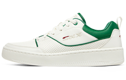 Скейтерские кроссовки Sport Court 92 Low Top мужские бело-зеленые Skechers 232472-wgr | white green