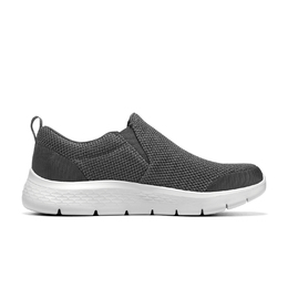 Skechers Скейчерс Go Walk Fle Low Top мужские серо-белые повседневные кроссовки 216492-char | gray white