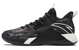 Anta Анта Speedy 3 устойчивые к истиранию баскетбольные кроссовки среднего кроя мужские черно-серые 112341604-6 | black gray