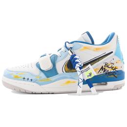 Легаси 312 Противоскользящие Износостойкие Низкие Баскетбольные Кроссовки Мужские Бело-Синие Jordan hj3480-140(team240-星之耀1） | white