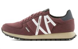 Кроссовки AE Low Top Casual мужские бордовые Armani Exchange xux169xv6601a552 | burgundy