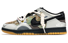 Nike Dunk Low мужские черно-белые скейтерские кроссовки db0500-001(teamb-男款油画黑白)