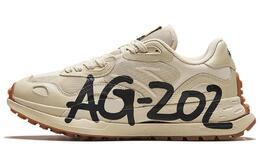 Anta Амортизирующие Износостойкие Низкие Беговые Кроссовки Мужские Бежево-Желтые Черные, Зернистые Бежево-Желтые/Черные 112345580a-2 | grain beige yellow/black