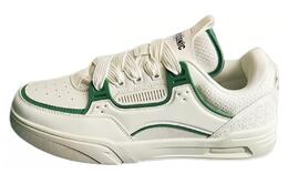 Anta Анта AOJIE амортизирующие износостойкие низкие кеды для скейтбординга мужские бело-зеленые 112418040-8 | white green