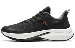 Антиударные износостойкие полувысокие кроссовки для бега Anta Rocket 5.0 мужские черно-белые 112345523-11 | black white