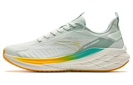 Anta Амортизирующие Противоскользящие Износостойкие Дышащие Легкие Низкие Беговые Кроссовки Мужские Зеленый Желтый, Светлый Заря Зеленый/Туманный Дождь Голубой/Желтая Подошва 912425502-3 | light dawn green/misty rain cyan/gum yellow