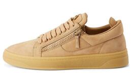 Кожаные кроссовки Frankie Giuseppe Zanotti, бежевые rm40005001 | beige