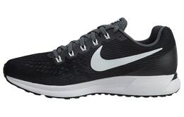 Nike Pegasus 34 Антискользящие Износостойкие Низкие Беговые Кроссовки Мужские Серый Белый 887009-001 | gray white