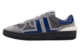 Lanvin Лавин Мужские серые скейтерские кеды на низком профиле fm-skdk00-nash-a201820 | gray