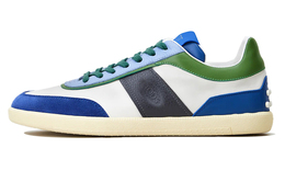 Стильные скейтерские кроссовки мужские сине-зелено-серые Tod's xxm68c0dp30qlogh68