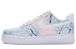 Nike Air Force 1 Low 811 Manufacturing Низкие скейтбордные кроссовки Мужские Розовые Голубые cw2288-111(team80-男款粉樱鸳鸯)