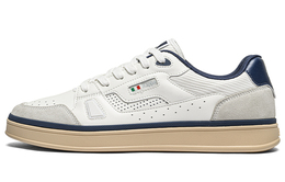 Антискользящие износостойкие низкие скейтерские кроссовки мужские классические бело-темно-синие Kappa k0ex5cc13cj-012b | classic white/dark blue