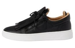 Gz94 Кроссовки низкие кожаные Giuseppe Zanotti, черные rm40040002 | black