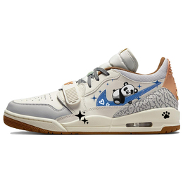 Легаси 312 Винтажные баскетбольные кроссовки мужские низкие бежево-коричневые Jordan hf0746-041(team56-慵懒熊猫) | beige brown