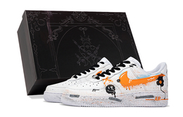 Кроссовки Nike Air Force 1 Low-Top Skateboard Мужские Оранжевые Белые cw2288-111(team拾柒-男款低帮橙色玩家板鞋) | orange white
