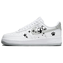 Кроссовки Nike Air Force 1 Skateboard мужские низкие серо-белые fj4146-100(team56-慵懒熊猫) | white gray