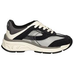 Низкие повседневные кроссовки мужские морской синий Emporio Armani x4x674xr202u222 | marine blue