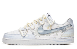 Кроссовки Nike Court Vision 1 Impact Resistance Low Top мужские бело-синие dh2987-101(team177-月下蝶舞) | white blue