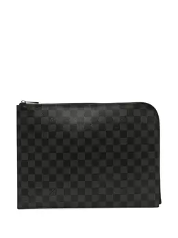 Louis Vuitton 2016 Damier Graphite Pochette Jour GM clutch bag 31982142