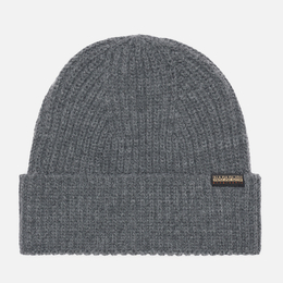 Napapijri: Серая шапка  Foli