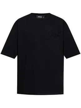 DSQUARED2: Чёрная футболка 
