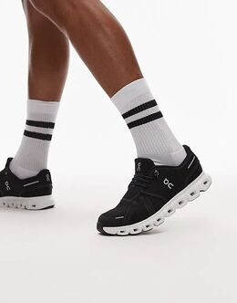 Кроссовки ON Cloud 6 на каждый день в черно-белом цвете On Running 143963710 | black