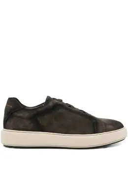 Замшевые кроссовки на шнуровке Officine Creative, коричневый 31762698 | коричневый