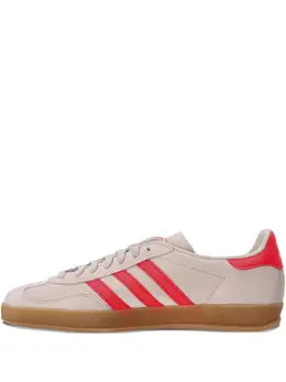 Низкие кожаные кеды с тремя полосками Adidas, нейтральный 31502821 | нейтральные цвета